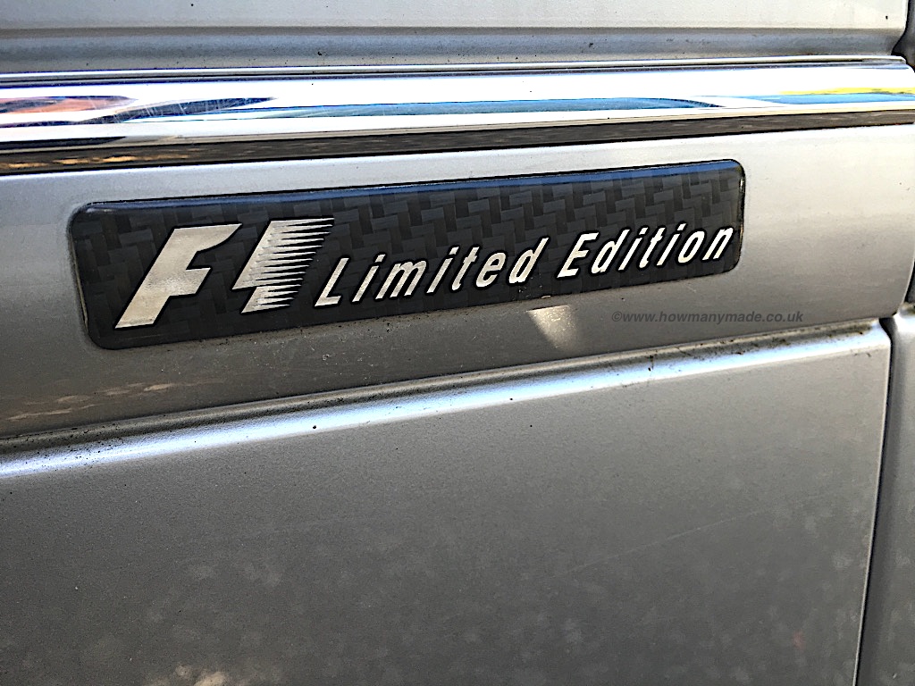 ©www.howmanymade.co.uk - CL55 F1 Badge